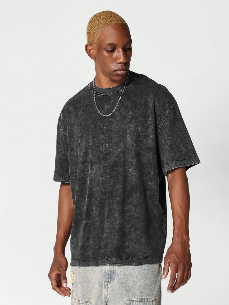 Mens Acid Washed Tees
